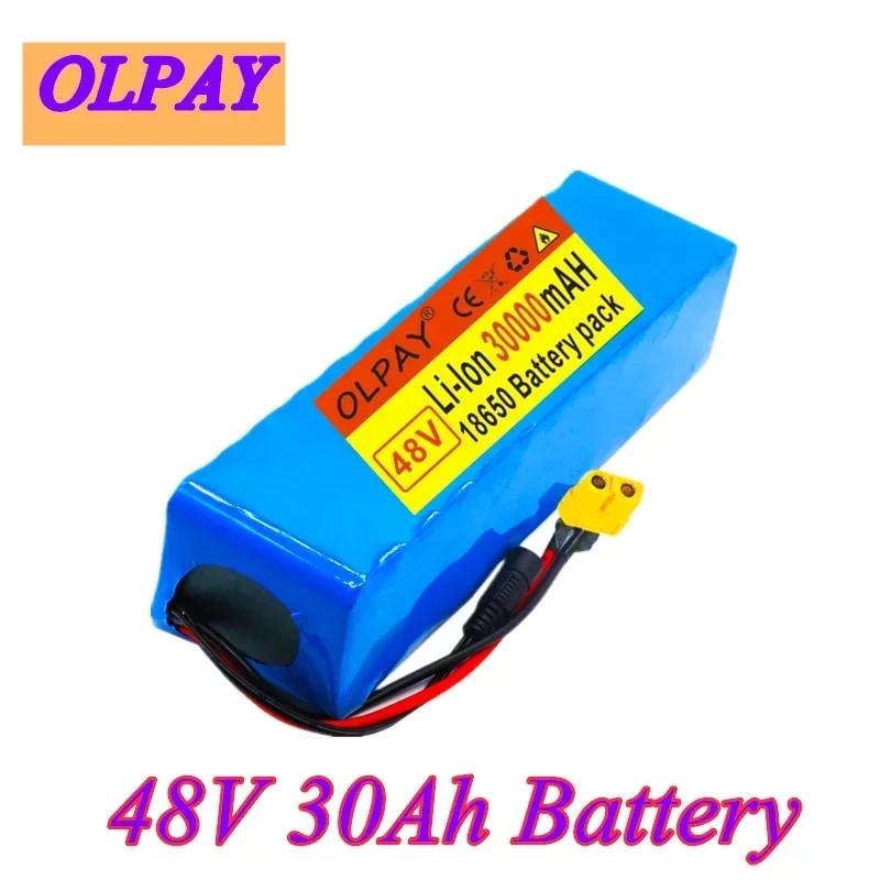 

Free shipping 13S3P 48V 30Ah 1000W 100000mAh Lithium ion Battery Pack, E-bike Electric bicycle Scooter with BMS