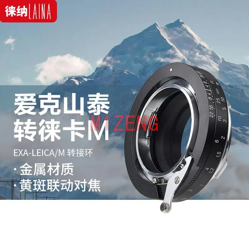 

Адаптер фокусировки дальномера для 50 мм объектива Exakta EXA mount Leica M m240 m11 m10 M9 M8 M7 M6 M5 m3 m2