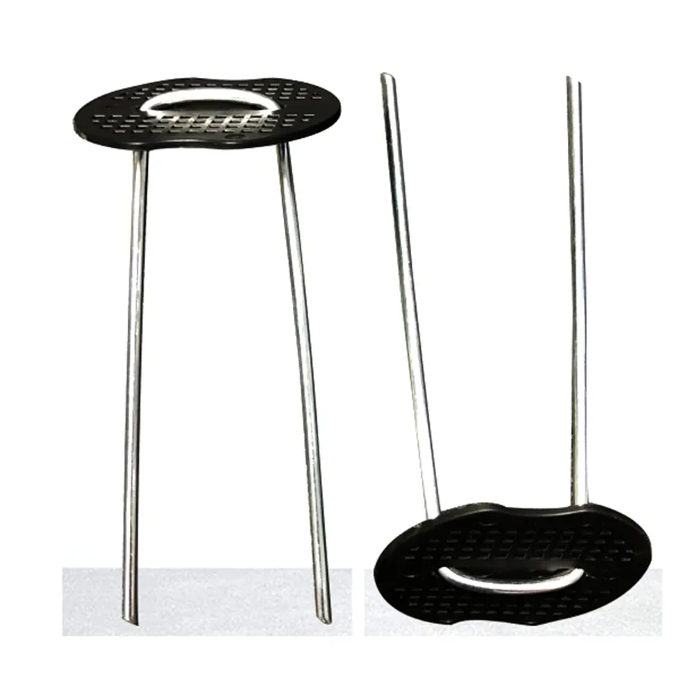 Description Picture 4 of item20 Pcs Galvanised Metal Ground U Tent Pegs Gazebo Camping Tarpaulin Hooks Tarpaulin Fixing Lawn U-Shape Pegs Garden Supplies