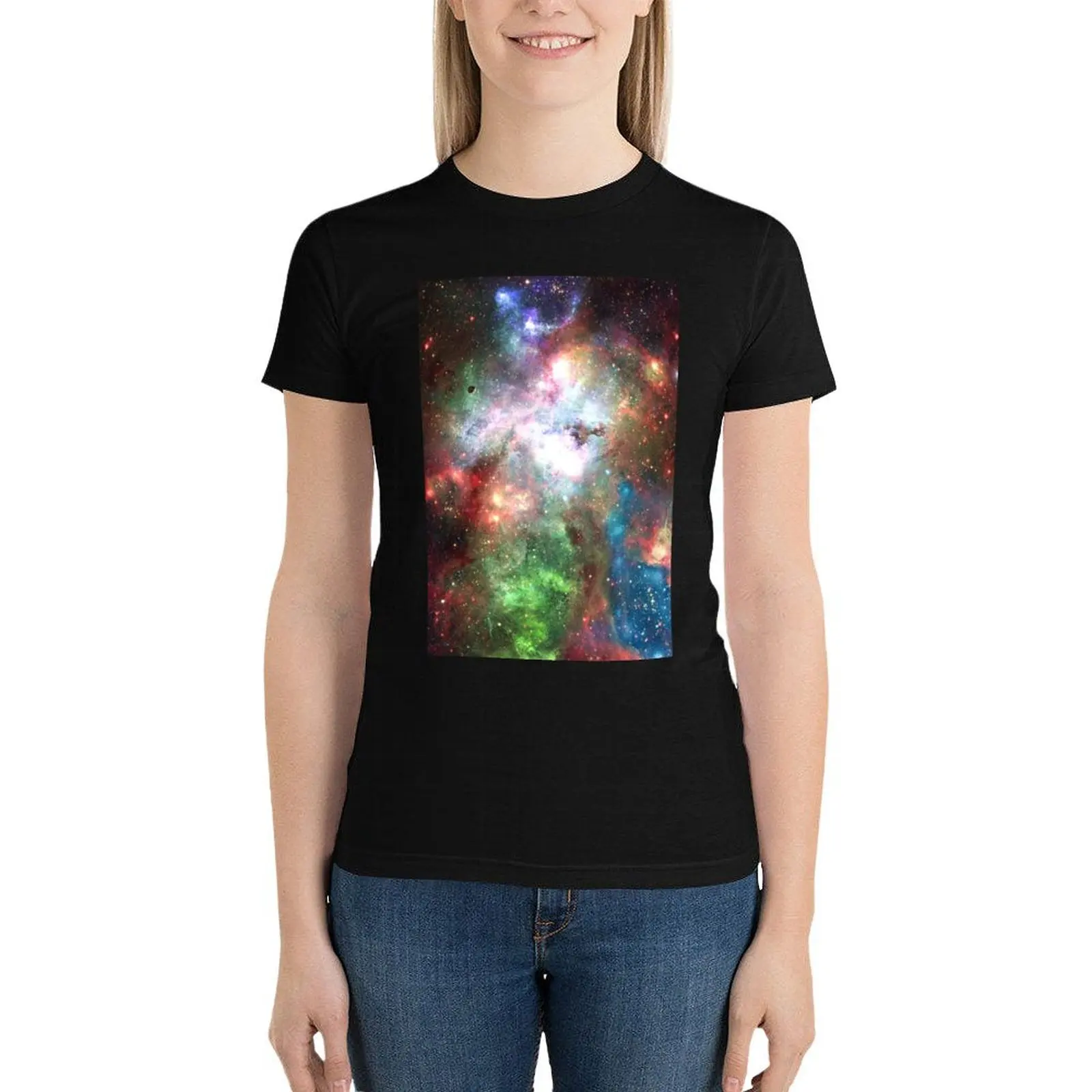 Galaxy T-Shirt tees female korean fashion t-shirts for Women graphic tees