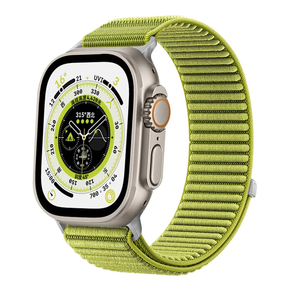 Nylon Loop Strap for Apple Watch - Stylish and Durable Replacement Bracelet