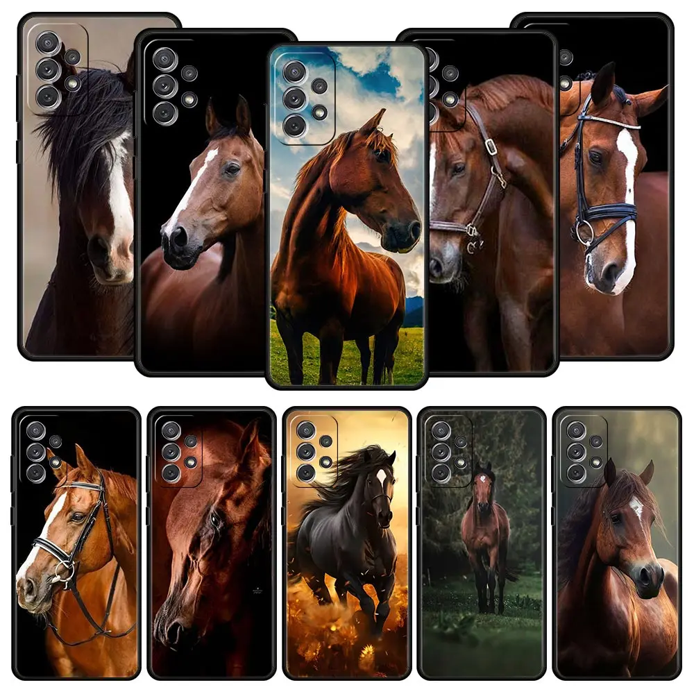 Elegant Horse Design Phone Case - Stylish and Durable Protection