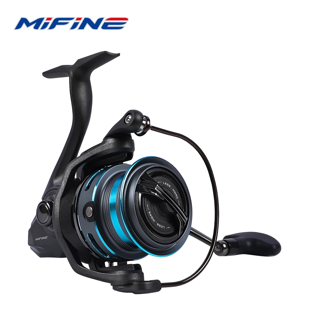 Moulinet feeder MIFINE CAPTAIN 4500 5500 frein 10KG 6+1 roulements système vis sans fin professionnel