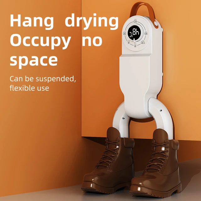 Portable Electric Shoe Dryer Adjustable Shoe and Boot Dryer With Intelligent Timer Foldable Shoe and Boot Dryer Shoe Drying Mach 5