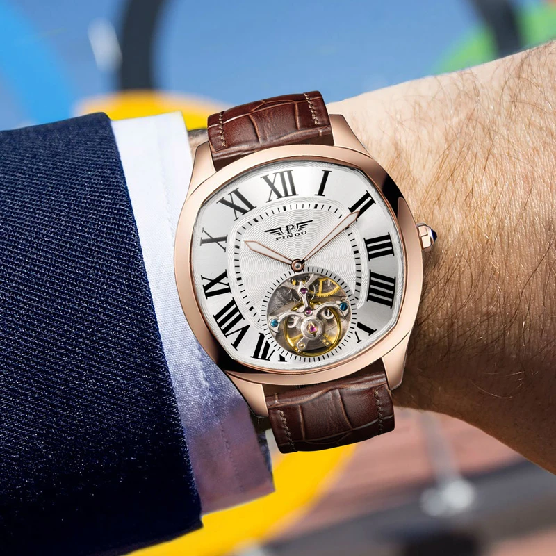 2023 Pindu New Men's Watch Top Brand Luxury Automatic Mechanical Watch