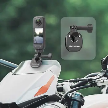 Morsetto per Parabrezza Moto in Lega di Alluminio, Supporto per Action Camera, Accessori per DJI Action/GoPro/Insta360