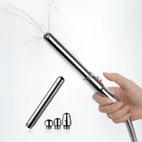Hygienic Shower Bidet For Bathroom Enema Water Nozzle With 3 Style Head Anal Ingredients Douche Vaginal Clean Kit Cleaner Tool 1