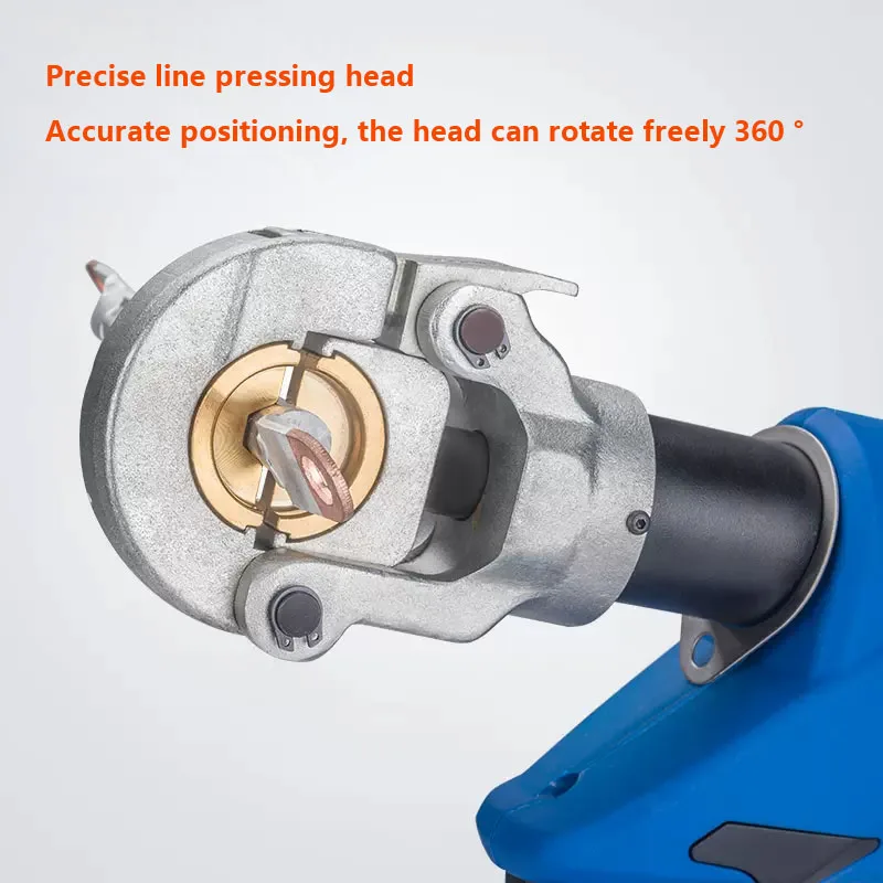 Portable Cable Terminal Crimping Tool For Wire Construction Of EZ-400 Cast Steel Crimping Line Using Electric Hydraulic Pliers 3