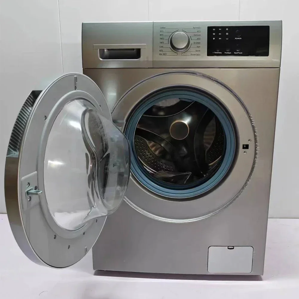 Washing and Dry Machine, 2-in-1 Fully Automatic, Electric Stainless Steel, 220V 1900W, Sturdy Zinc Plate Material, capacity 10kg 2