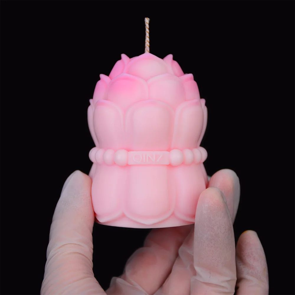 FAAK Low Temperature Sex Candle Drip wax Bdsm Sex Bed Flirting lotus Shape Hyacinth Fragrance Candle Erotic Games for Couple