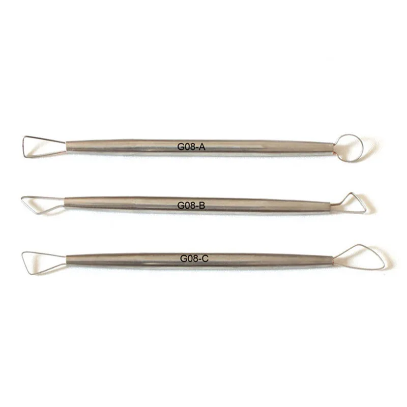 Polymer Clay Tools Pottery Sculpting Tools Clay Sculpting Tools Pottery Tools Clay Craft Tool Stainless Steel Scraper Clay Sculpting Tool Carving Pottery Ceramic Tools Polymer DIY Accessory