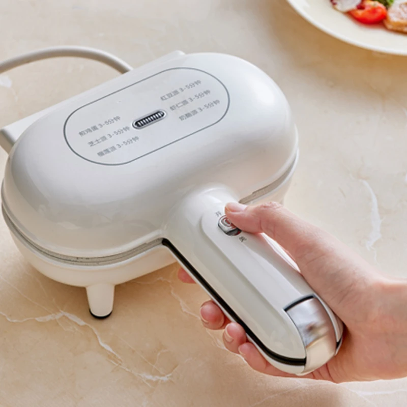 Breakfast Machine Small Home Hot Press Sandwich Machine Toaster Panini Machine Multi-function Puke Driver 4