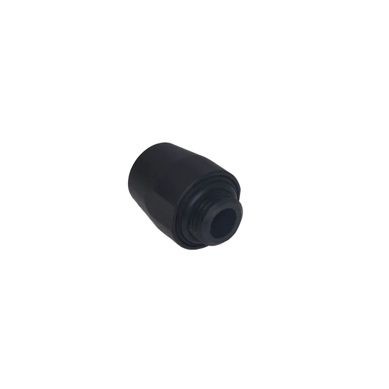 Alphacool Eiszapfen Ângulo Adaptador Duplo 45 ° Rotatable g1 Rosca Externa para g1 Conector de Rosca Interna Preto Prata - Imagem 2