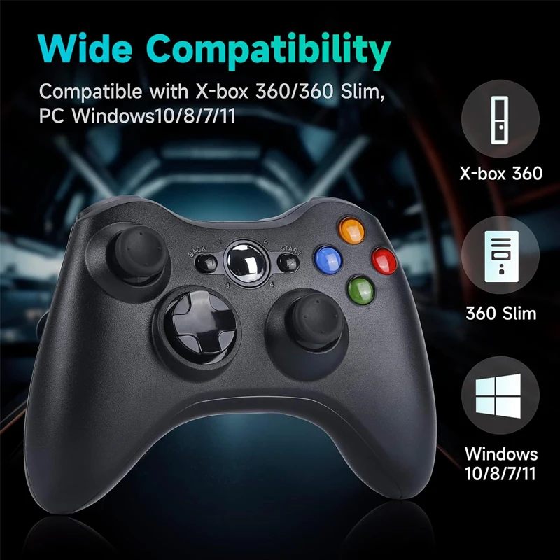Wireless Game Controller Bluetooth-Compatible for Xbox360