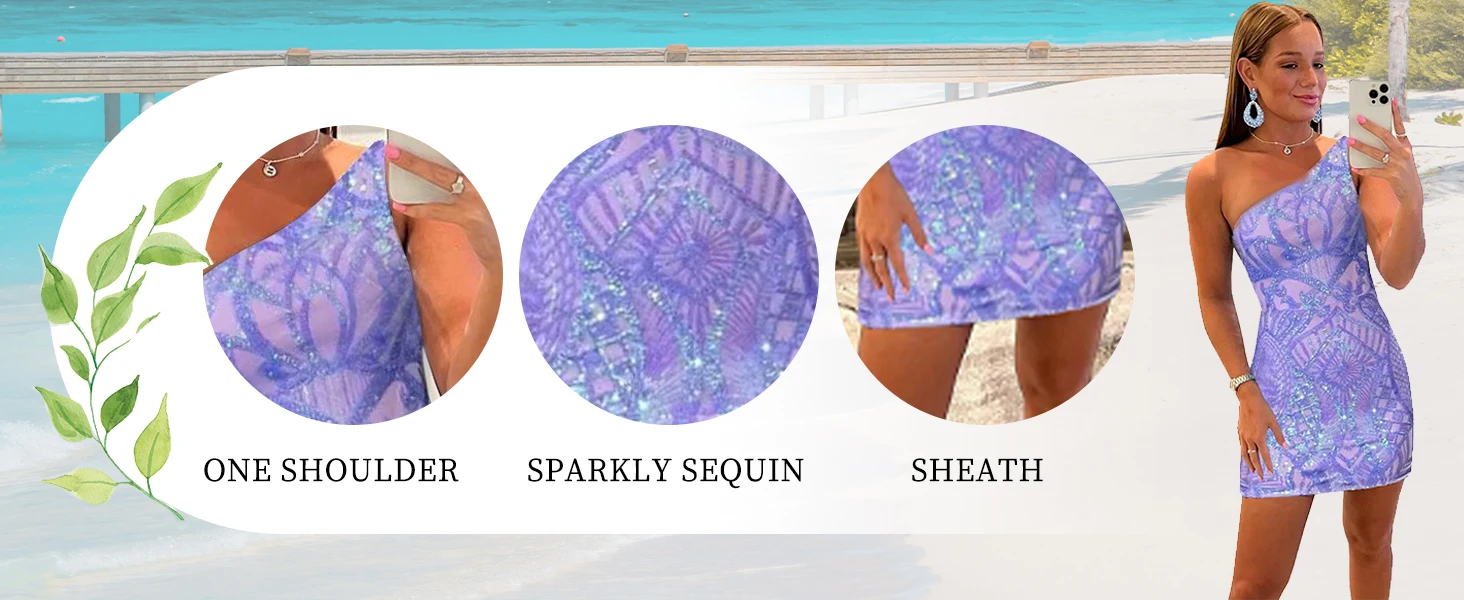 vestido corto de fiesta