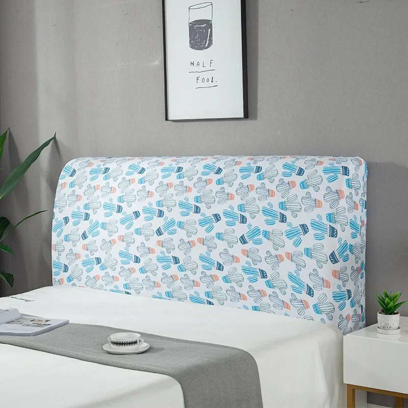 120-200cm Jacquard Bedhead Cover All-inclusive Bed Head Cover Home Back Protection Bedroom Removable Bedside