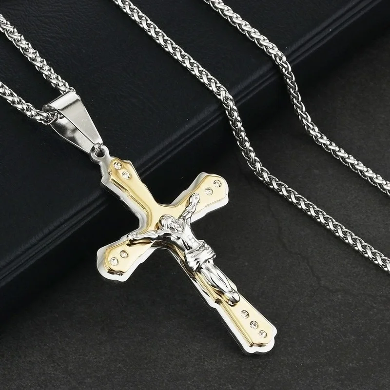 Jesus Cross Faith Necklace 2