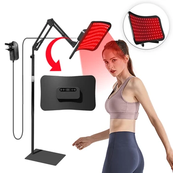 💡 LED Red Light Therapy Lamp – Full Body Healing with Adjustable Stand 1