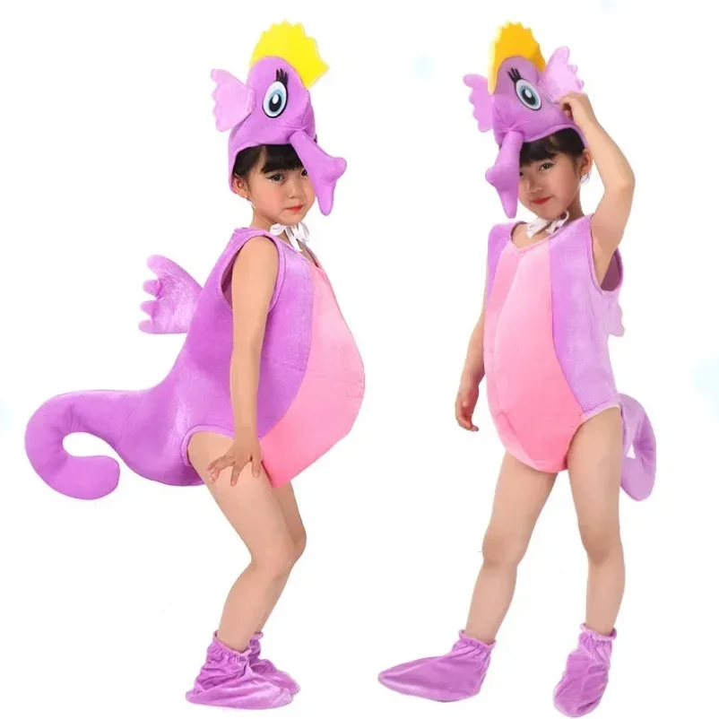 Kids Seahorse Costume 2