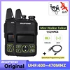 1/2/4PCS Baofeng BF-T1 MINI Walkie Talkie UHF 400-470MHz USB Charger Portable Two Way Radio Noise Cancellation Kids Gifts Toys 1