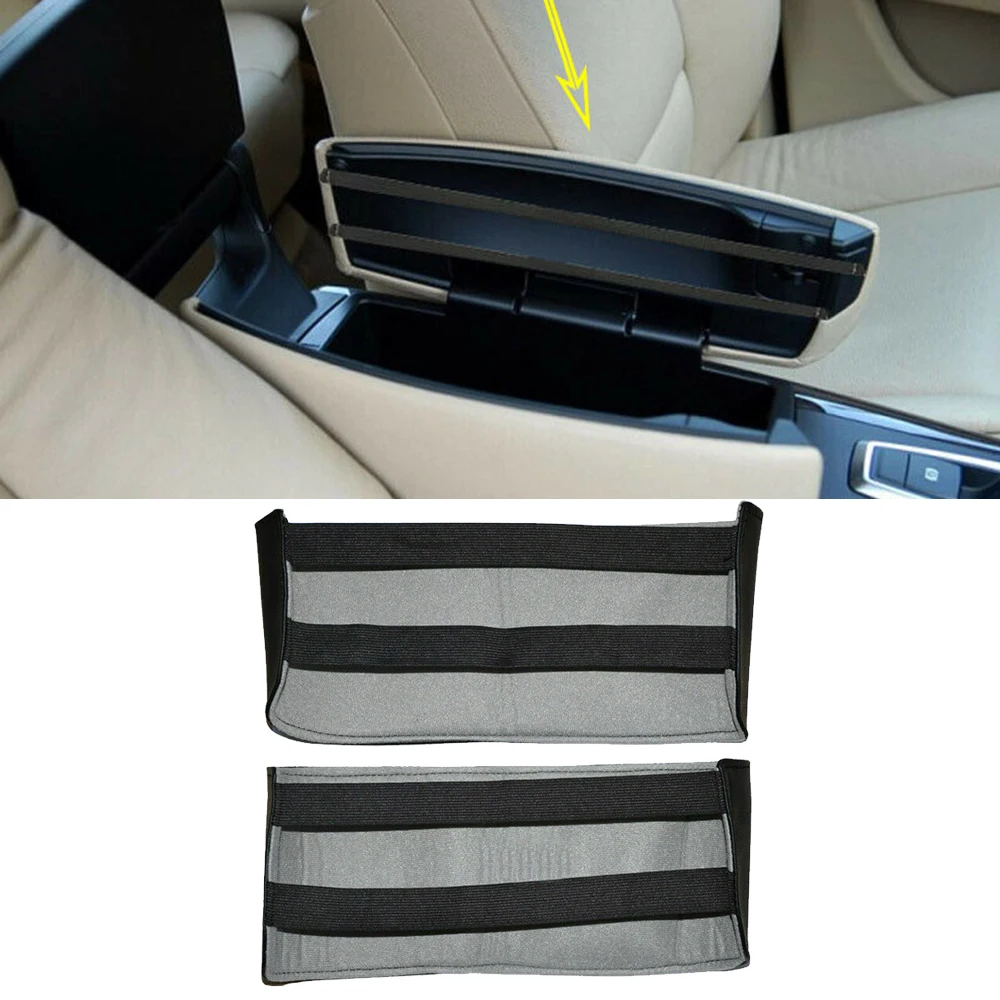 Centro Console Braço Tampa para Carro, Olha Fibra de Carbono, Auto Acessórios de Substituição Interior, BMW X5, E70, X6, E71, 2008-2013, 1 Set