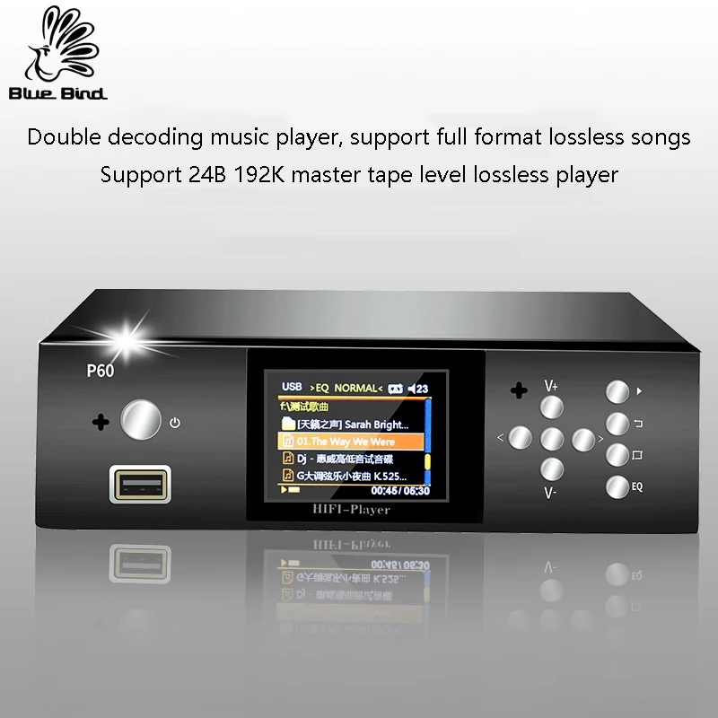 DualES9028Q2MDigitalMusicPlayerSDCardUDiskMobileHardDrive