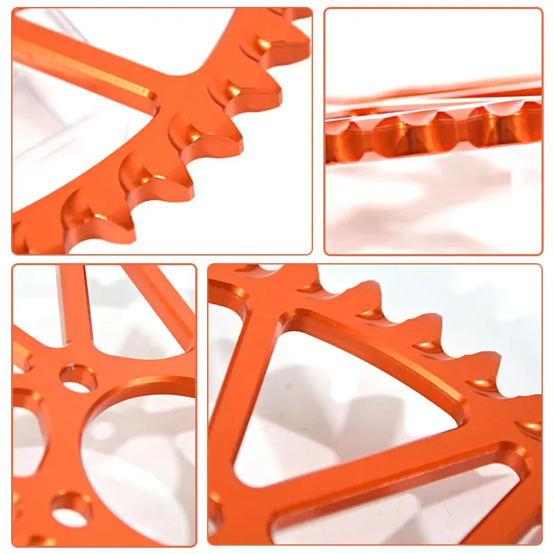Motorcycle Accessories For SUR-RON Light Bee X 48T 52T 54T 58T 64T Tooth Plate Sprocket Wheel E-bike Off-road Dirtbike Motorcycle Accessories SURRON