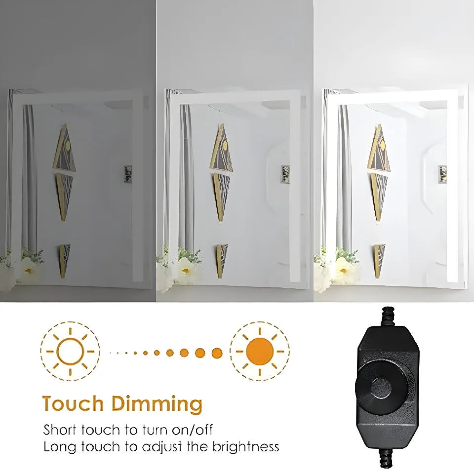 LED Dimmer Switch USB DC 12V Stepless Manual Knob Touch 5050 2838 Strip Light 1 Channel Brightness Adjustment Controller