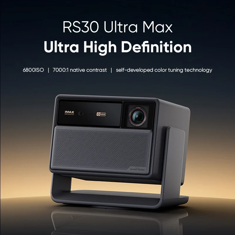 XGIMI RS30 울트라 맥스 4K 레이저 프로젝터 돌비 비전 IMAX 엔핸스드 1ms 낮은 지연시간 240Hz 게이밍 하만 카돈 사운드 프로젝터