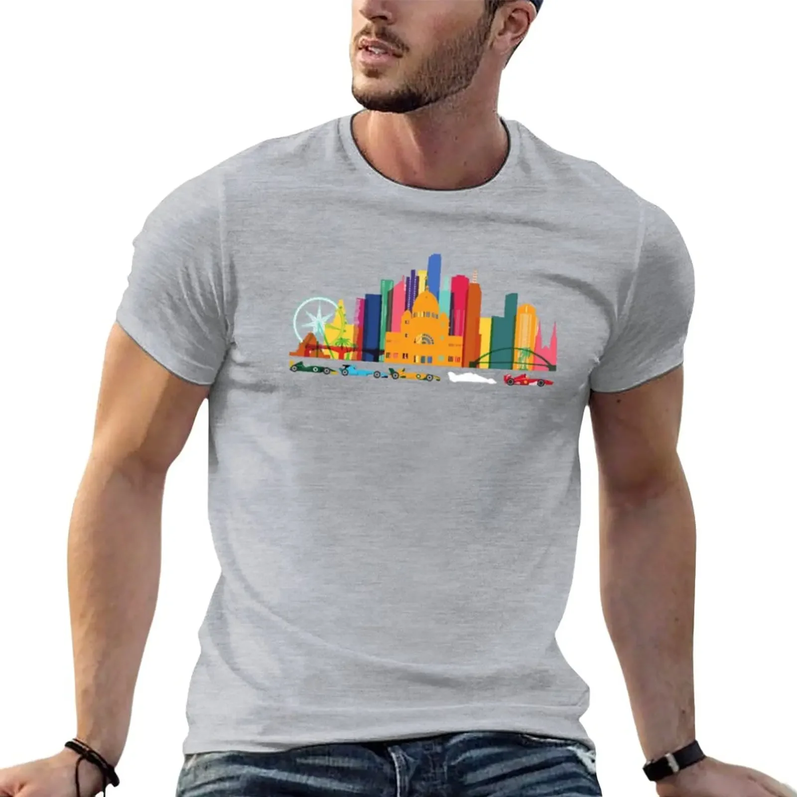 

Melbourne grand prix - Australian grand prix T-Shirt plus size tops funnys customs mens big and tall t shirts