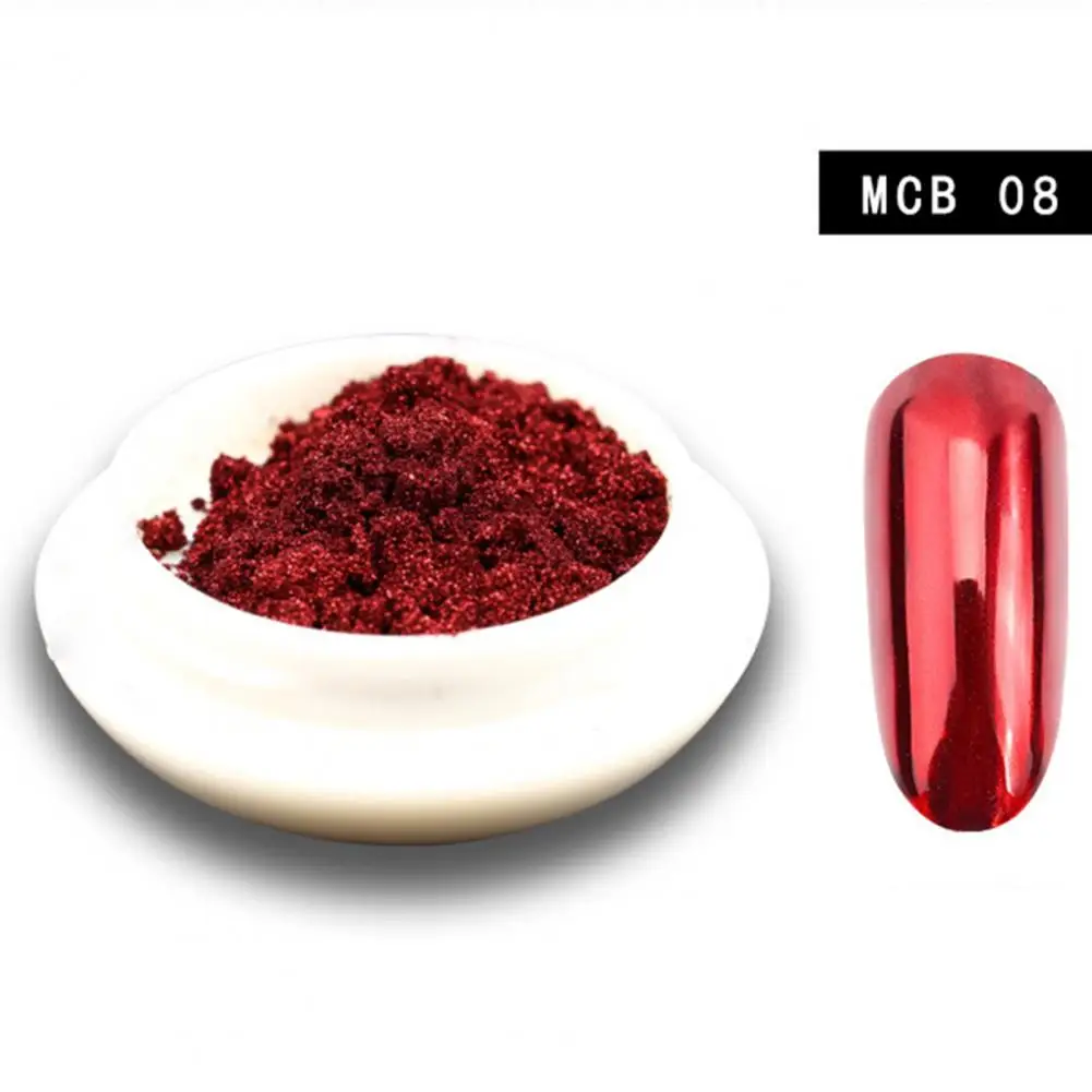 Fine Texture Nail Powder Texture Mirror Nail Powder Shiny Glitter for Metal Effect Uv Polish Diy Manicure Decoration Supplies