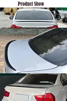 1.2m Car Rear Trunk Spoiler Lip Universal Roof Tail Wing Lip Fit For Benz Audi A3 BMW E90 E46 Car Racing Sedan Accessory 4