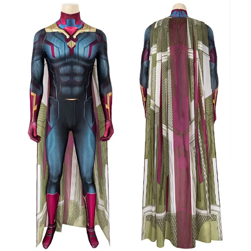 

2023 New Adult Superheroes Infinity War Jumpsuit Cosplay Costume Halloween Masquerade Cool Bodysuit Christmas Festivals Suits