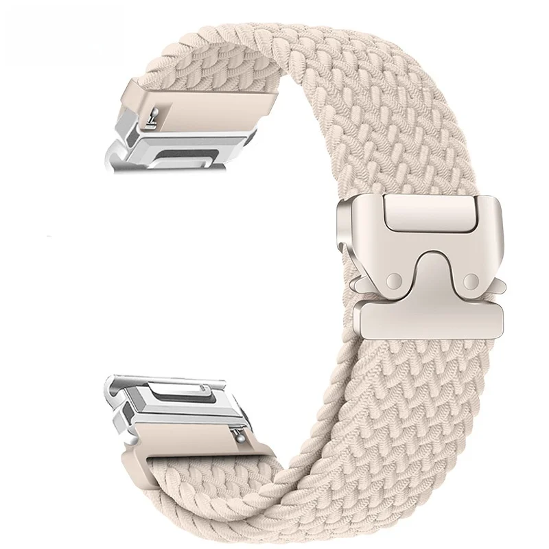Durable Braided Nylon Watch Strap with Loop Design