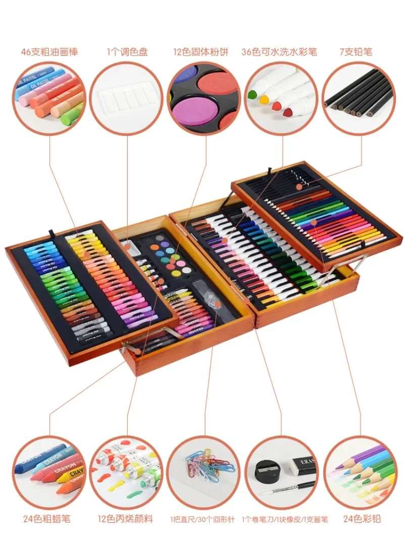 Drawing Tools Set Girls Toys 9 Children 7 Birthday Gifts 6-8-10 Years Old Boys Elementary School Students 61 Children's Day