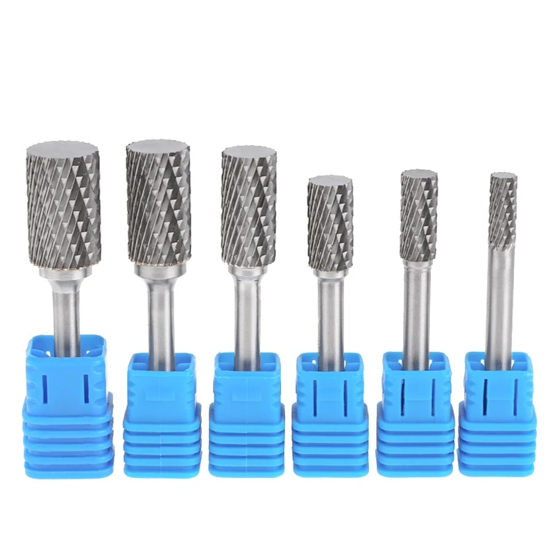 

AX Type Tungsten Carbide Rotary File Metal Electric Grinder Grinder Milling Cutter Column Drilling Engraving Polishing 6-16mm