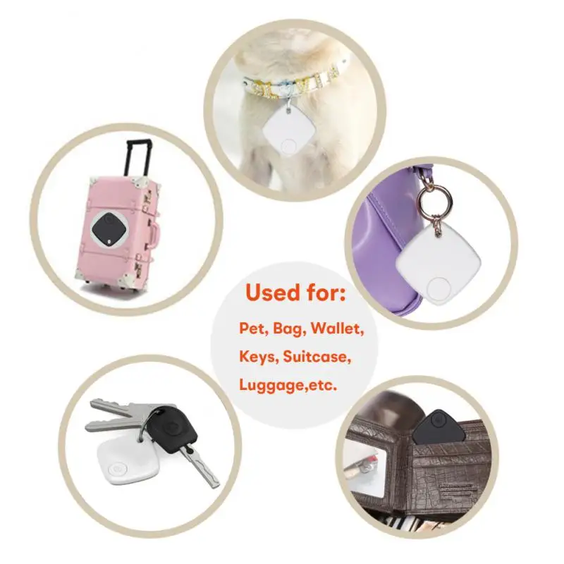 Tuya Smart Tag Anti Lost Alarm Wireless Bluetooth Mini GPS Tracker Smart Home APP Search Location