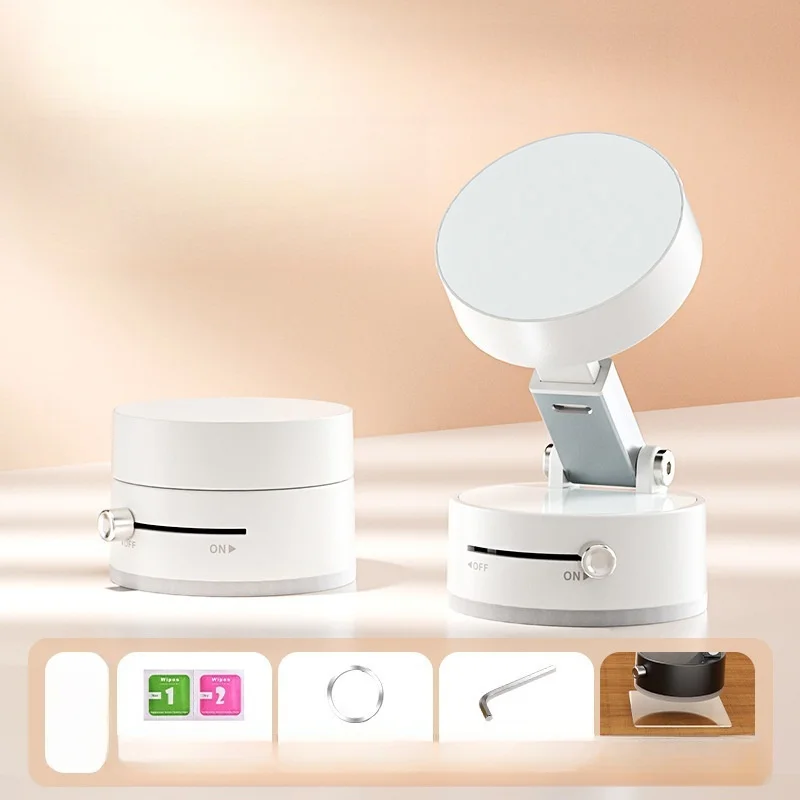 1 قطعة حامل هاتف 3 في 1: شفط قوي، قبضة مغناطيسية،...