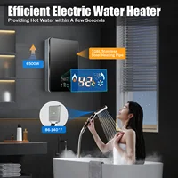 Chauffe-eau électrique 6500W 220V, température réglable, en acier inoxydable, avec écran LED 2