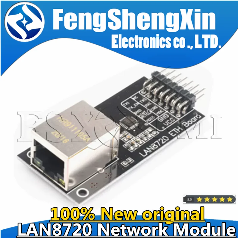 WAVGAT Smart Electronics LAN8720 Module Network Module Ethernet Transceiver RMII Interface Development Board For Arduino
