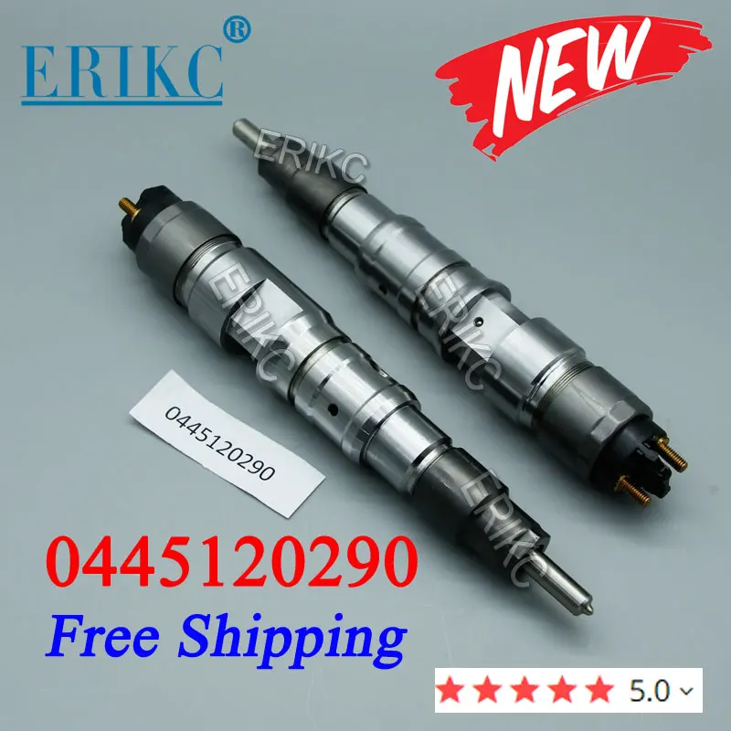 

0445 120 290 New Diesel Injector 0445120290 Truck Engine Injector 0 445 120 290 for Bosch YUICHAI L4700-1112100-A38