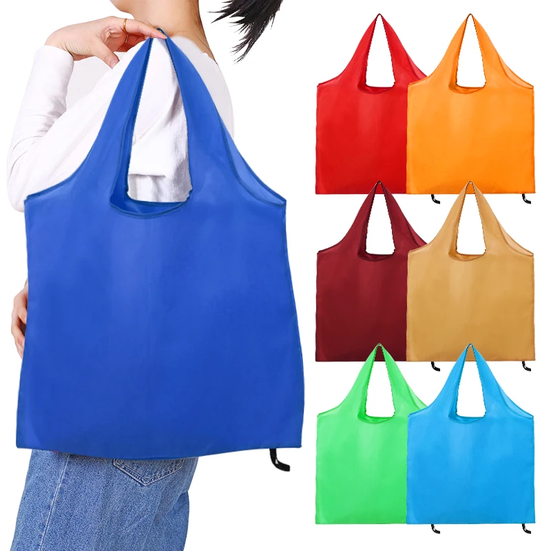 1pc Reusable Eco Friendly Tote Bag Shopping Purses Women