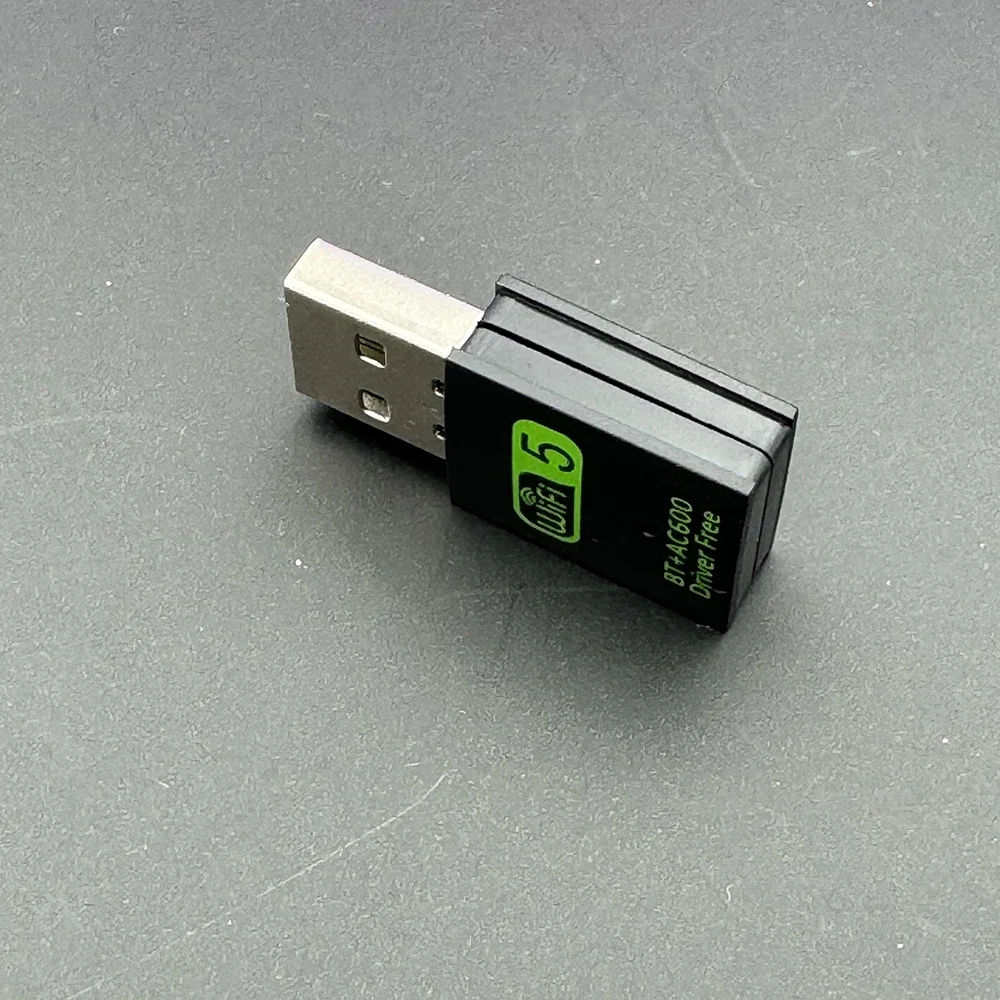 600Mbps WIFI USB Bluetooth 호환 어댑터 드라이버 무료 USB 동글 듀얼 밴드 네트워크 카드