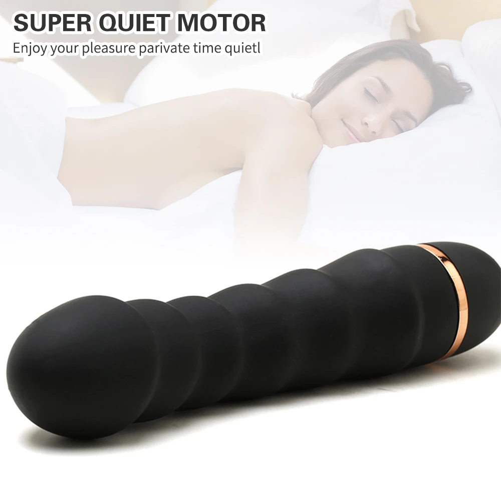 Realistic Rabbit Vibrator Silicone G-spot Clitoral Stimulator_voghion.com