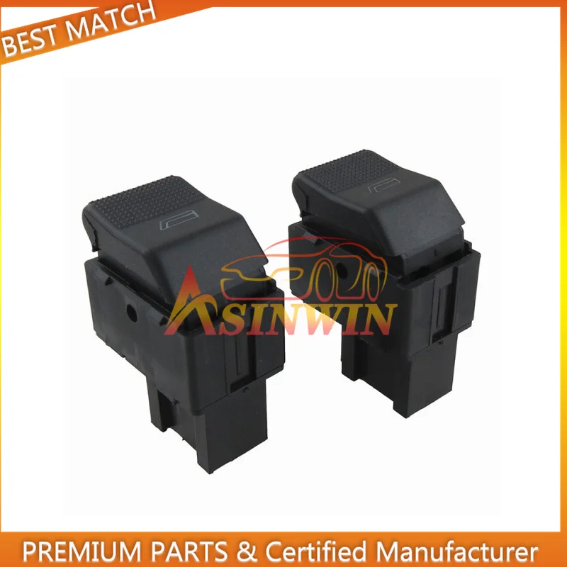 Muslimexayb 2 Pezzi Window Control Swit-Ch Per Vw Polo Hatchback 1999-2001