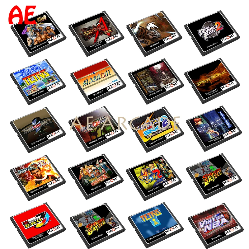 NAOMICFCardProgramwithNAOMI2GameNAOMIGameCardforModified