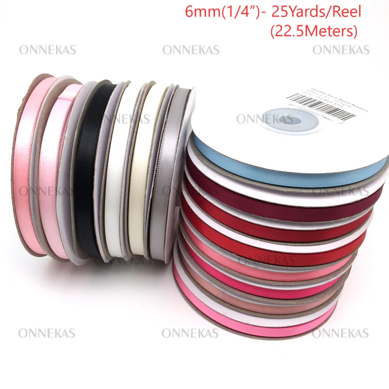 Satin Ribbons Ribbon Supplies Satin Ribbon Polyester Ribbon 22.5Meters