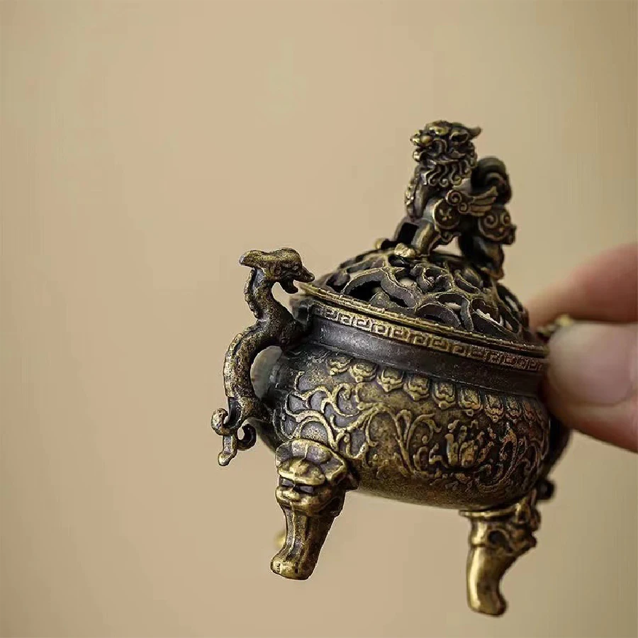 حلي مبخرة معدنية للاستخدام المنزلي، بخور برج داخلي...