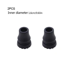 Durable Anti - Slip Rubber Tips for Walking Aids - Set of 2 (16mm)