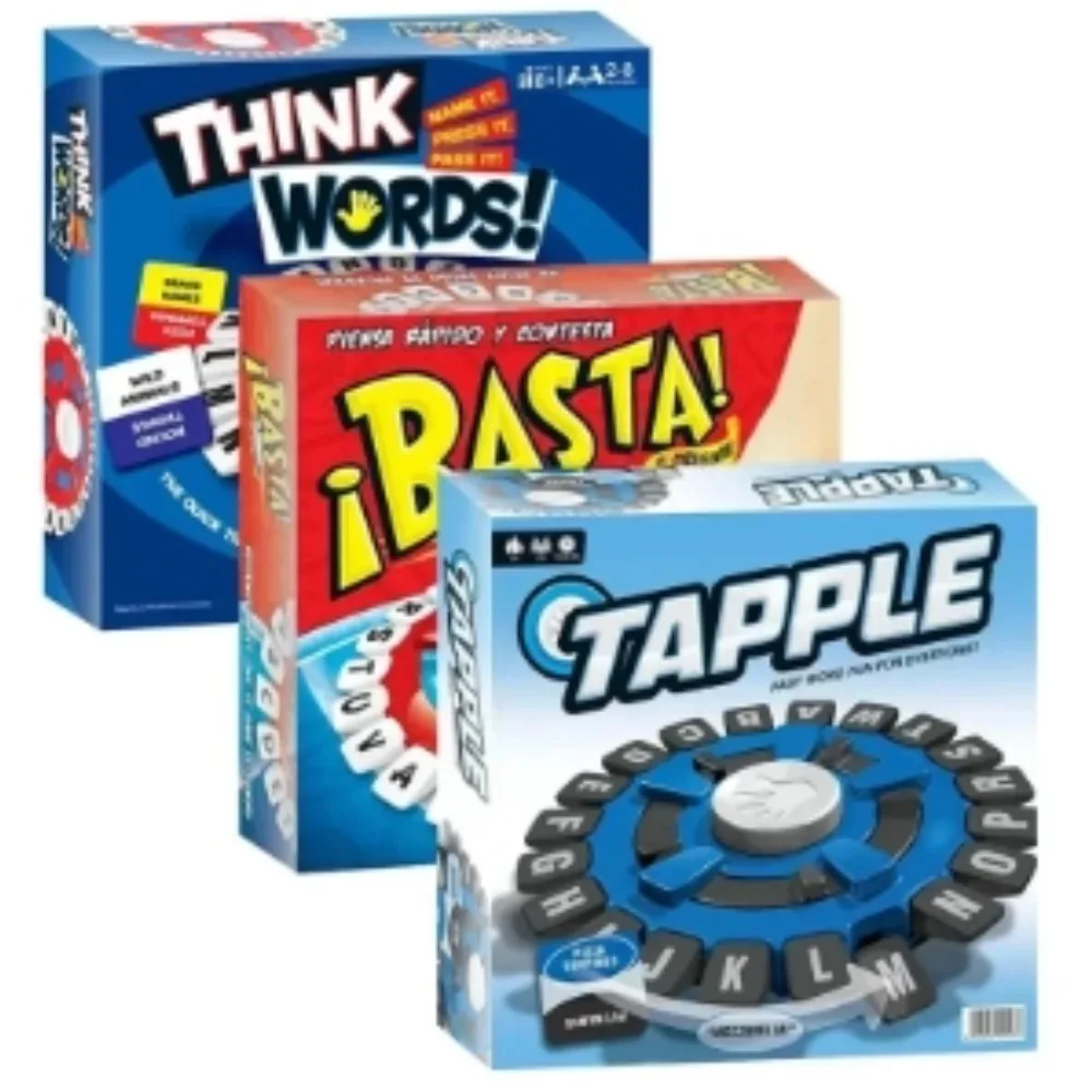 Basta Spanish Word Game Version Think Tapple Board Game Fast-paced Family Gathering Letter Toys Lengua espa&ntilde;ola Juegos De Mesas
